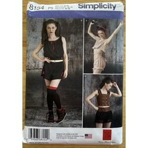 Simplicity Karen Fleisch Designs Misses' Camisole Tops Shorts Bloomers Pattern